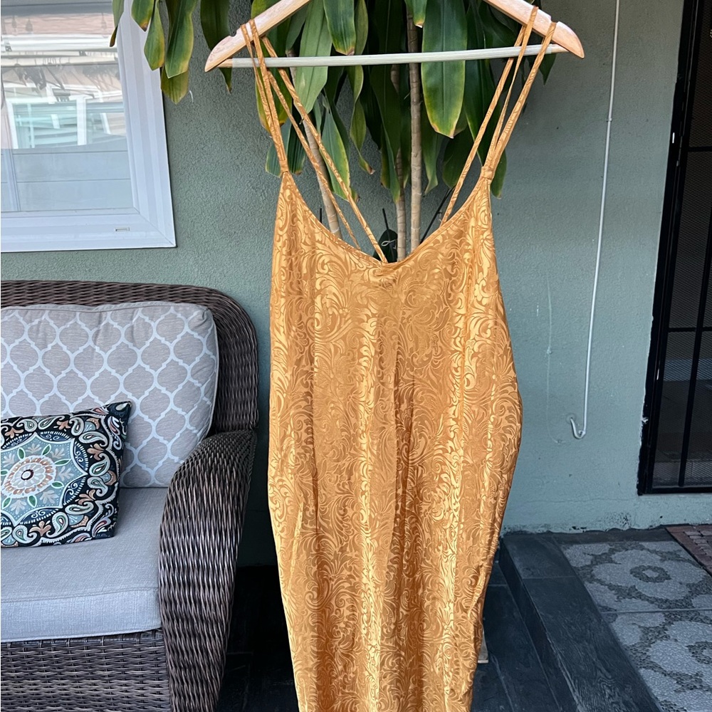 Vintage Inner Most Lingerie Maxi Chemise Slip Dress